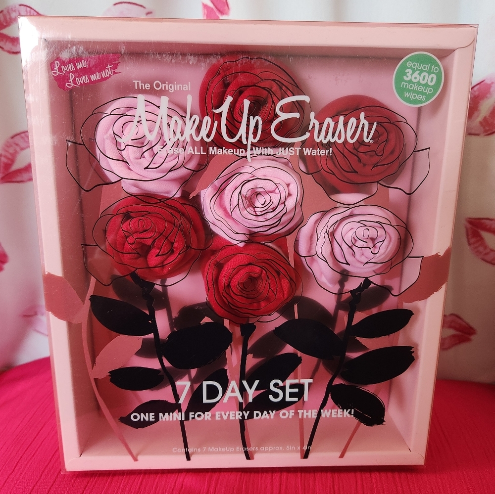 MakeUp Eraser 'Roses' 7 Day Set - Picture 10 of 10